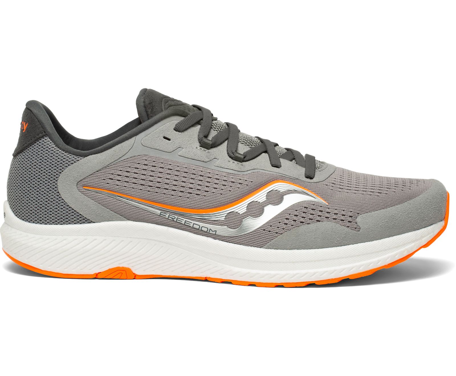 Saucony Freedom 4 Löparskor Herr Grå Orange | Sverige 613SGL